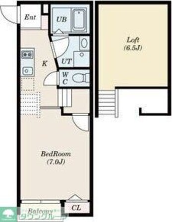 Creo矢田の物件間取画像